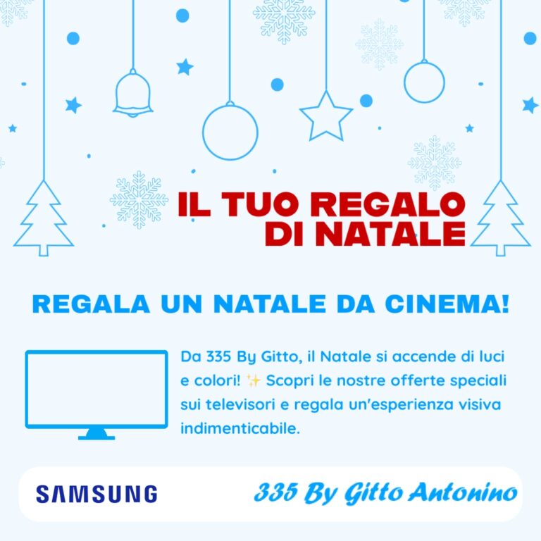 Regala un Natale da cinema!